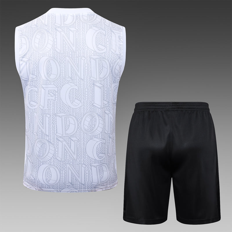 25/26 Conjunto Chelsea Regata - Branco