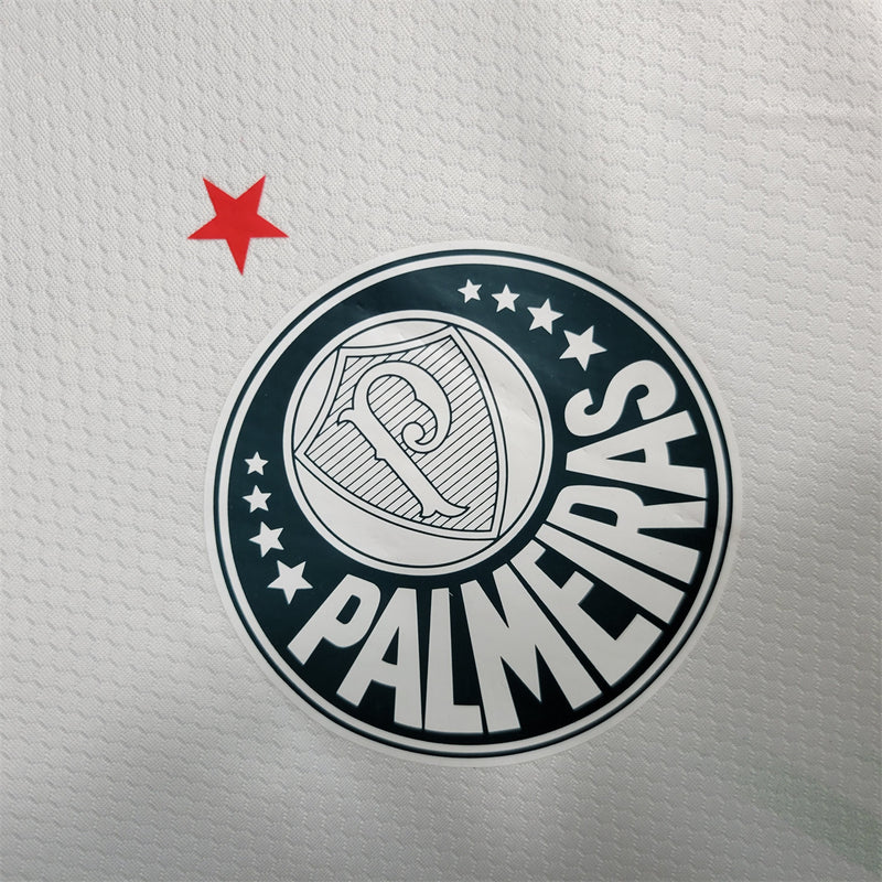 Camisa Palmeiras 2023/24 II Away - Torcedor Manga Longa - Branca