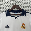 Camisa Retrô Real Madrid 2000/2001 I Home - Manga Longa Adidas