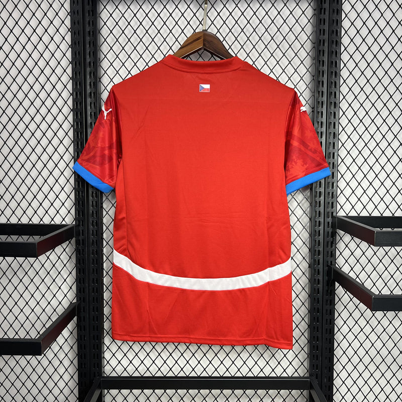 Camisa República Tcheca 2024/25 I Home - Torcedor