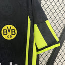 Camisa Retrô Borussia Dortmund 1996/1997 II Away - Preta Verde - Nike