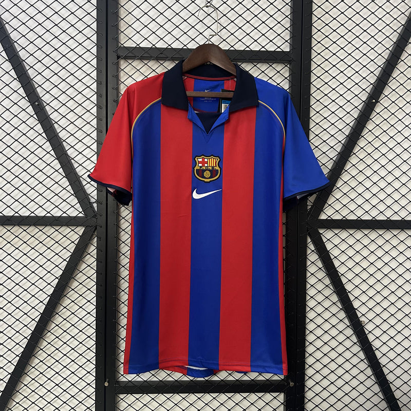 Camisa Retrô Barcelona 2001/2002 I Home - Nike