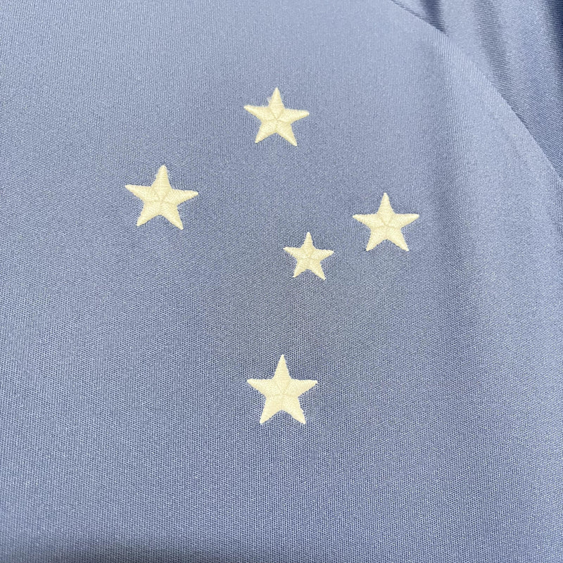 Camisa Cruzeiro 2024/25 Treino Azul - Torcedor