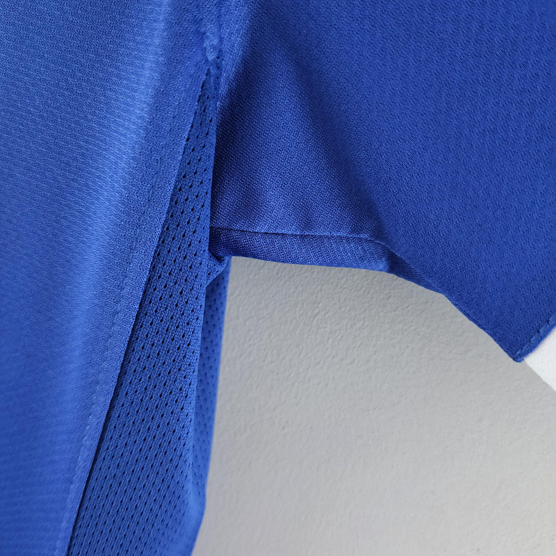 Camisa Retrô Brasil 2006 II Away - Azul - Nike
