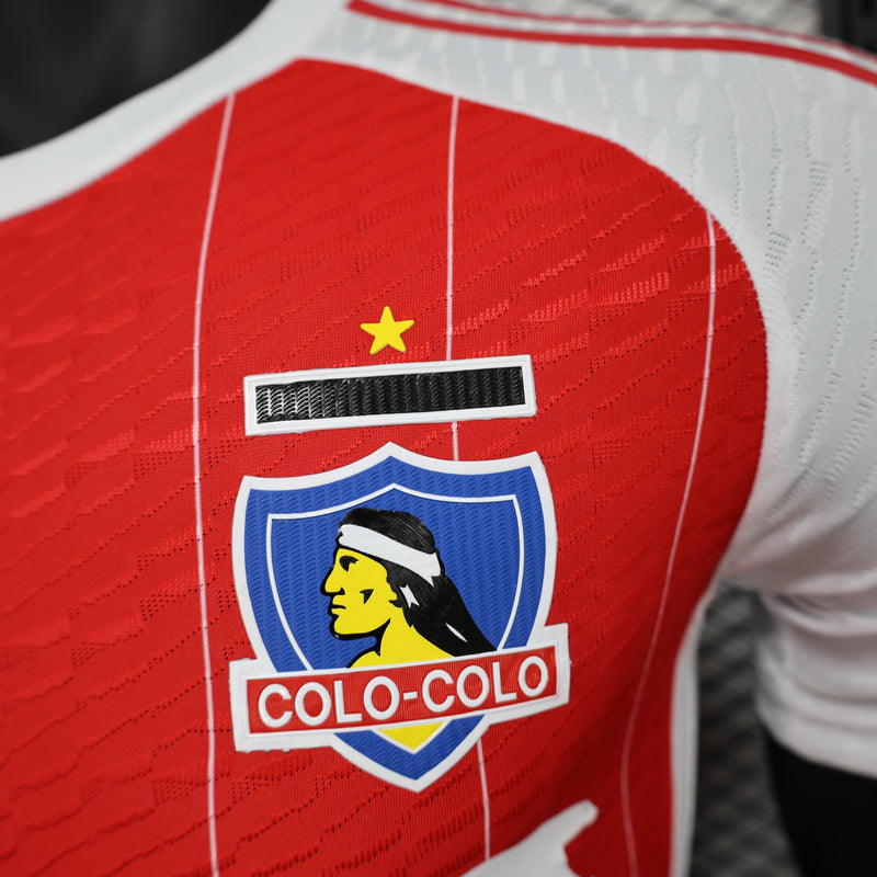 Camisa Colo Colo 2024/2025 III Third - Jogador - Vermelha Adidas