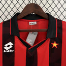 Camisa Retrô Milan 1988/1989 I Home - Lotto