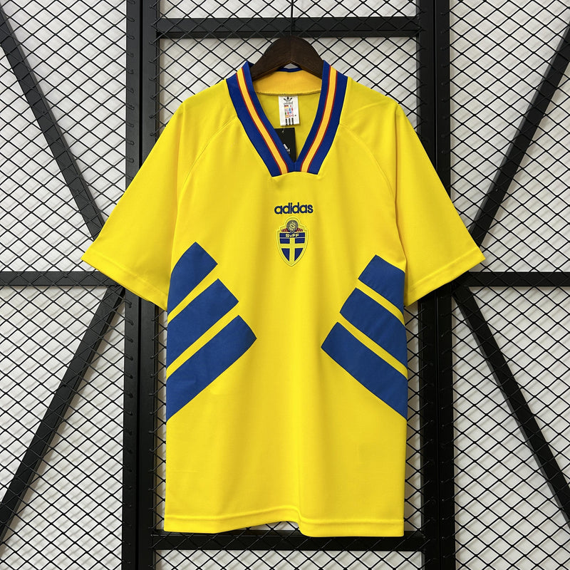 Camisa Retrô Suécia 1994 I Home - Adidas