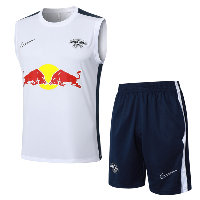 23/24 Conjunto Treino RB Leipzig - Regata - Branco