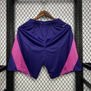 Short Alemanha 2024/2025 Euro II Away - Roxo