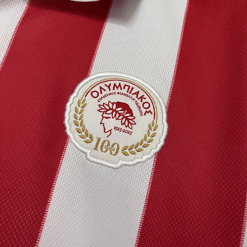 Camisa Olympiacos 25/26 Aniversário 100 Anos - Torcedor