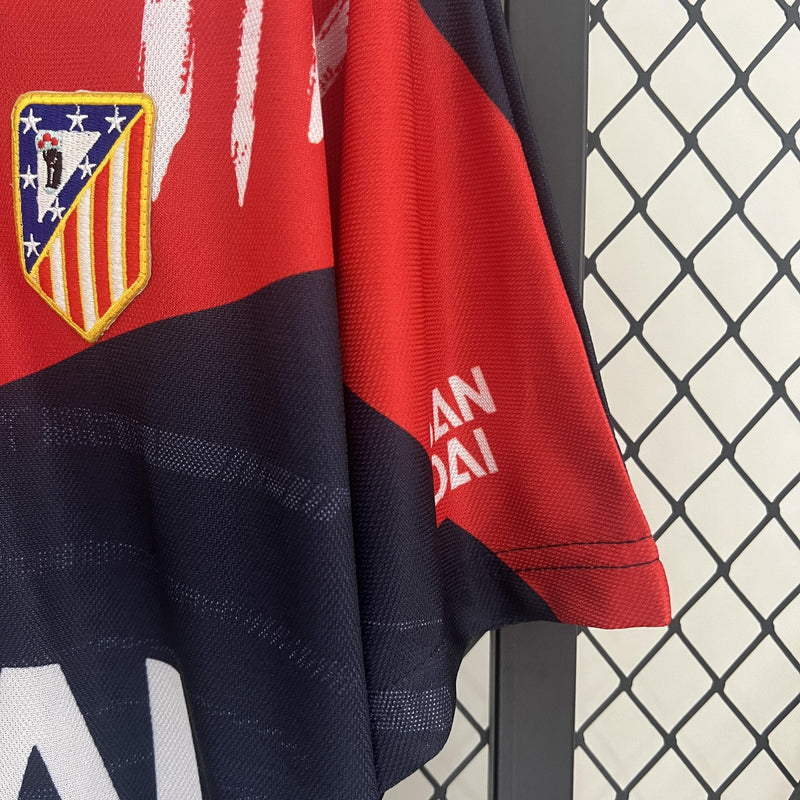 Camisa Retrô Atlético de Madrid 1996/1997 II Away - Azul - Puma
