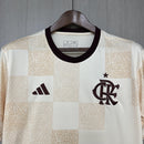 Camisa Flamengo 2024/25 Pré-Jogo - Torcedor - Bege