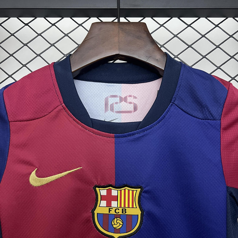 Conjunto Infantil - Barcelona 24/25 I Home Cactus Jack