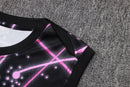 25/26 Conjunto Treino PSG Regata - Preto Luzes Rosas