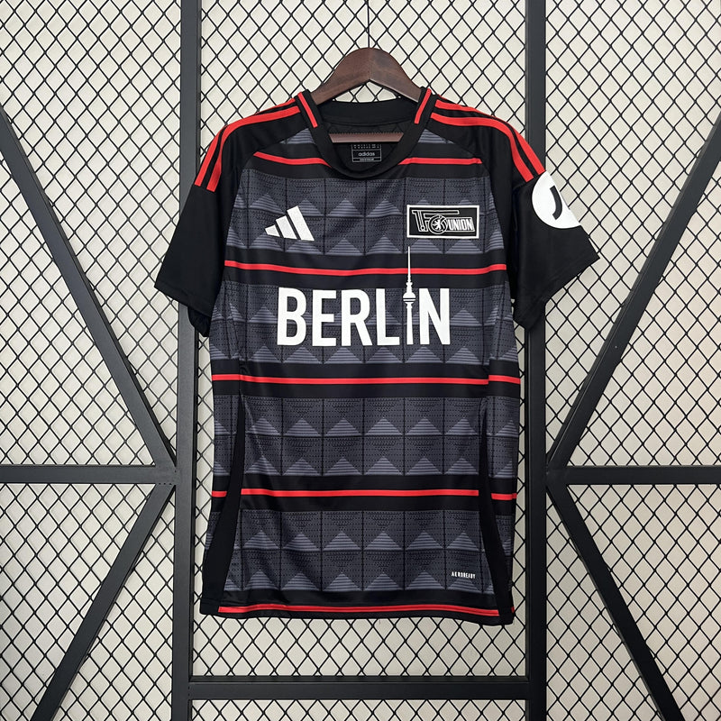 Camisa Union Berlin 2024/25 II Away - Torcedor - Preta