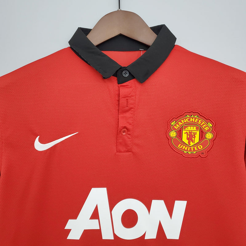 Camisa Retrô Manchester United 2013/2014 I Home - Nike