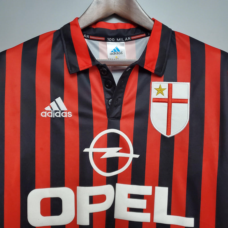Camisa Retrô Milan 1999/2000 I Home - Adidas