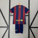 Conjunto Infantil Retrô - Barcelona 2014/2015 I Home