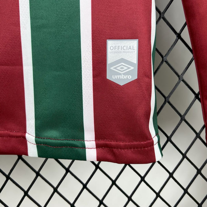 Camisa Fluminense 25/26 I Home - Torcedor Manga Longa