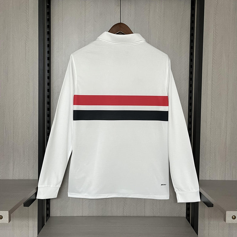 Camisa São Paulo 2024/25 I Home - Torcedor Manga Longa