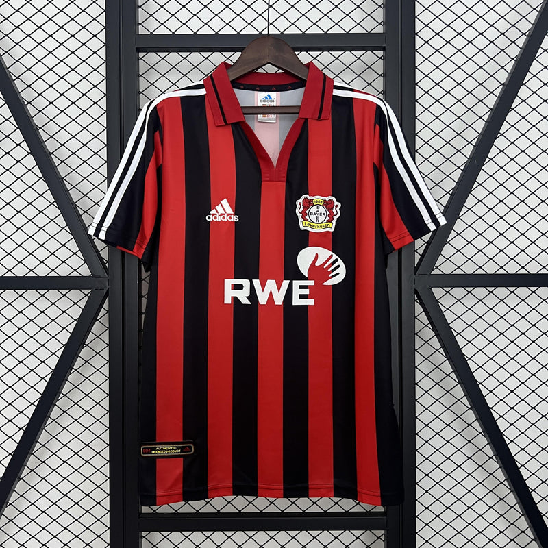 Camisa Retrô Bayer Leverkusen 2001/2002 I Home - Adidas