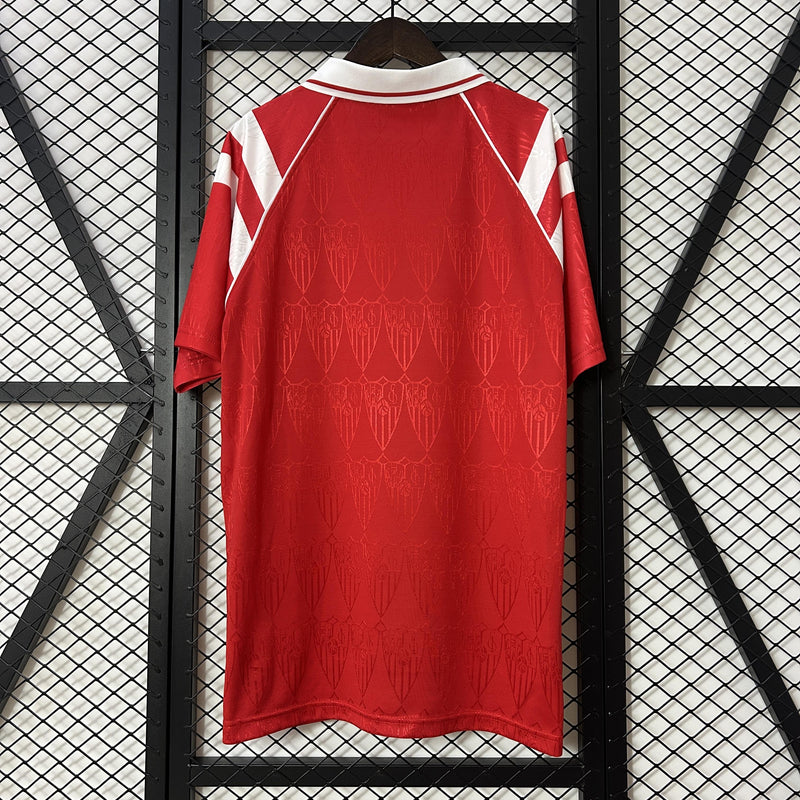 Camisa Retrô Sevilla 1992/1993 II Away - Vermelha