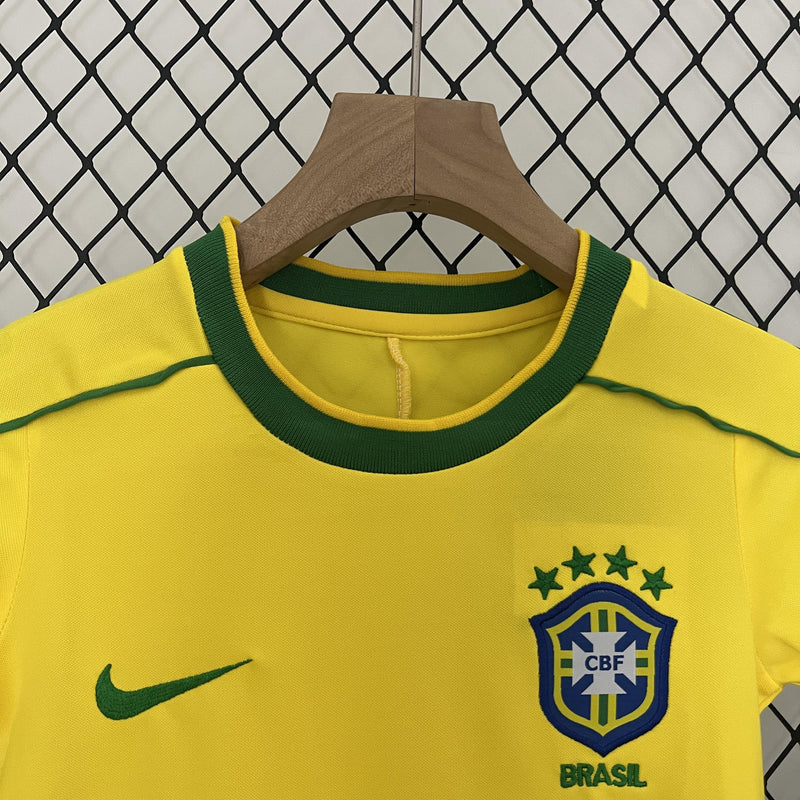 Conjunto Infantil Retrô - Brasil 1998 I Home