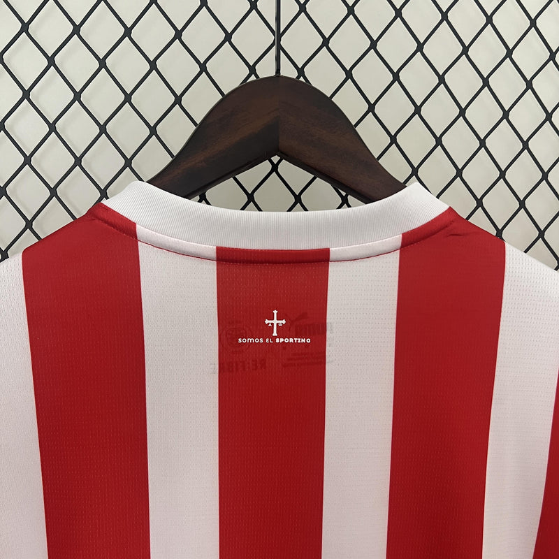 Camisa Sporting Gijon 2024/25 I Home - Torcedor