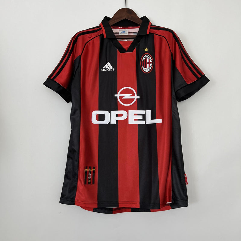 Camisa Retrô Milan 1998/1999 I Home - Adidas