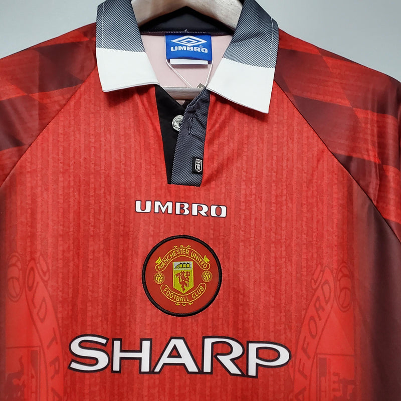 Camisa Retrô Manchester United 1996 I Home - Umbro
