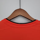 Camisa Retrô Manchester United 2002/2004 I Home - Manga Longa Nike