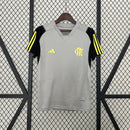 Camisa Flamengo 2024/25 Treino Cinza - Feminina