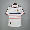 Camisa Retrô França 1998 II Away - Branca - Adidas