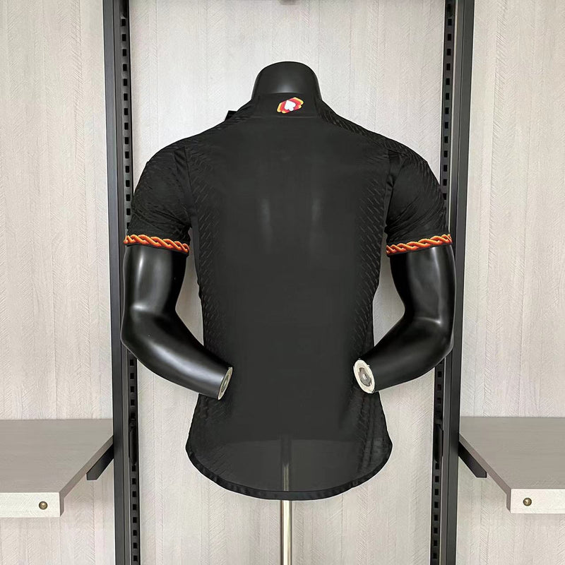 Camisa Roma 2023/24 II Away - Jogador - Preta
