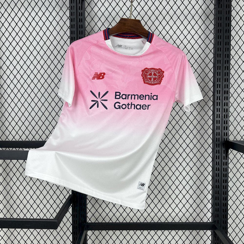 Camisa Bayer Leverkusen 25/26 II Away - Torcedor - Rosa