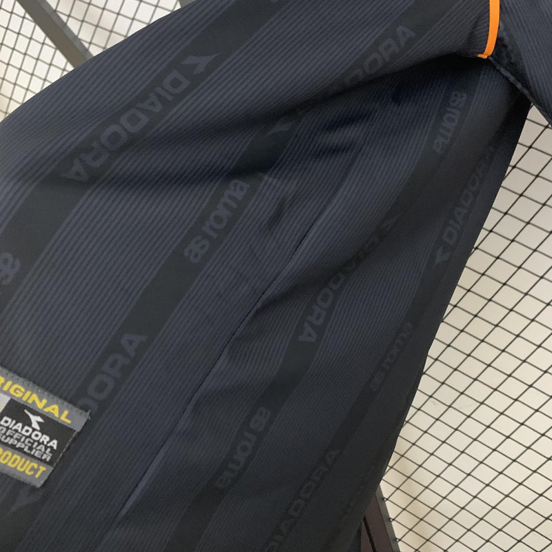 Camisa Retrô Roma 1999/2000 II Away - Preta - Diadora