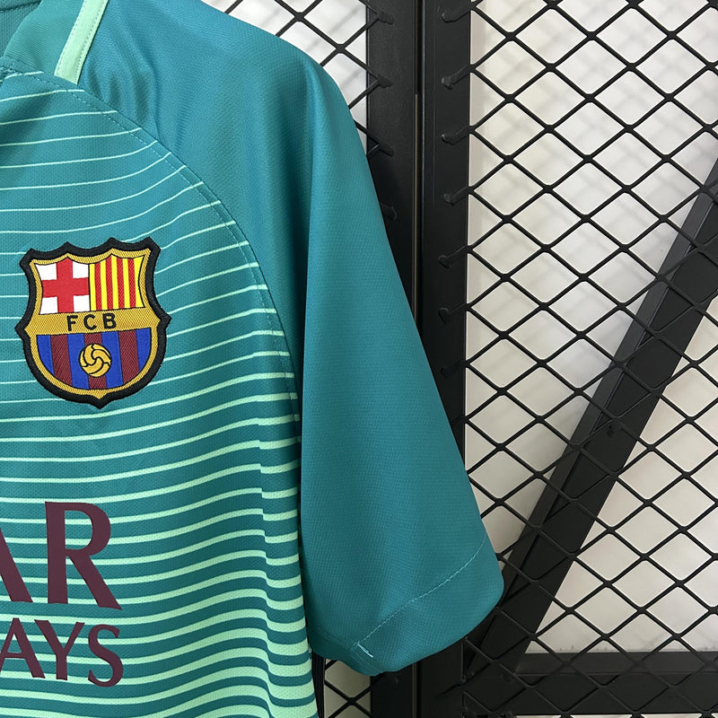 Camisa Retrô Barcelona 2016/2017 III Third - Verde - Nike