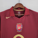Camisa Retrô Arsenal 2005/2006 I Home - Manga Longa Nike