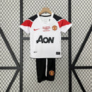 Conjunto Infantil Retrô - Manchester United 2010/11 II Away Champions League