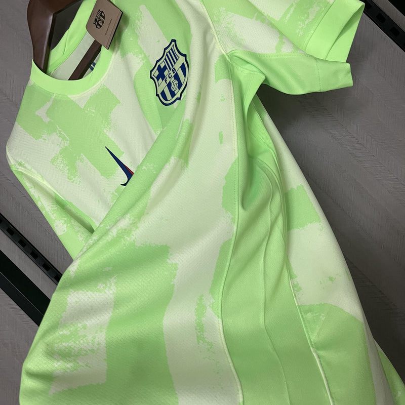 Camisa Barcelona 2024/25 III Third - Torcedor - Verde