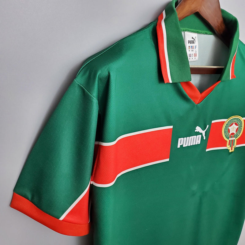 Camisa Retrô Marrocos 1998 I Home - Puma