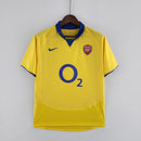 Camisa Retrô Arsenal 2003/2005 II Away - Amarela - Nike