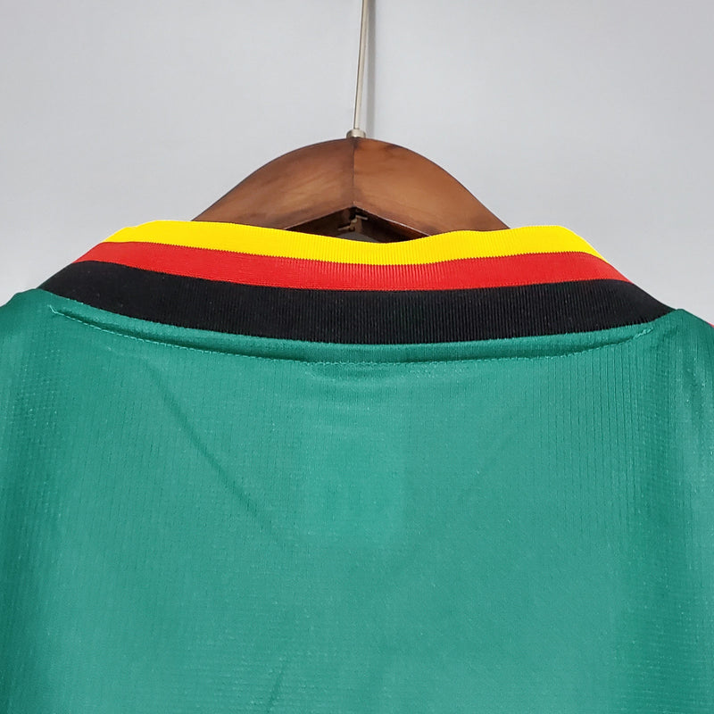 Camisa Retrô Alemanha 1994 II Away - Verde - Adidas