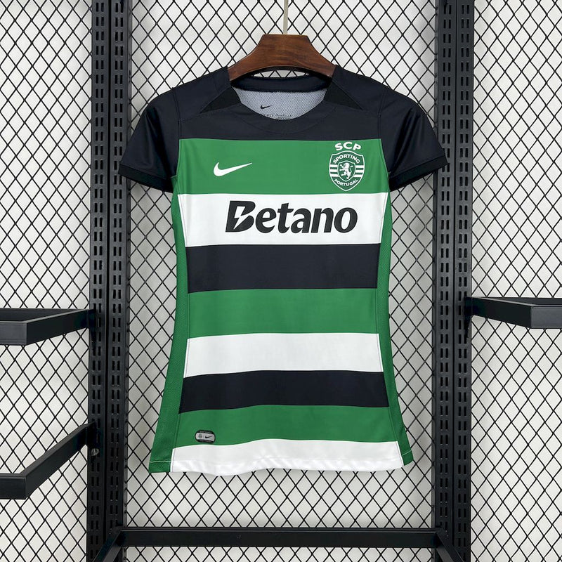 Camisa Sporting 24/25 I Home - Feminina