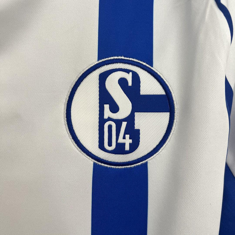 Camisa Schalke 04 25/26 II Away - Torcedor - Branca