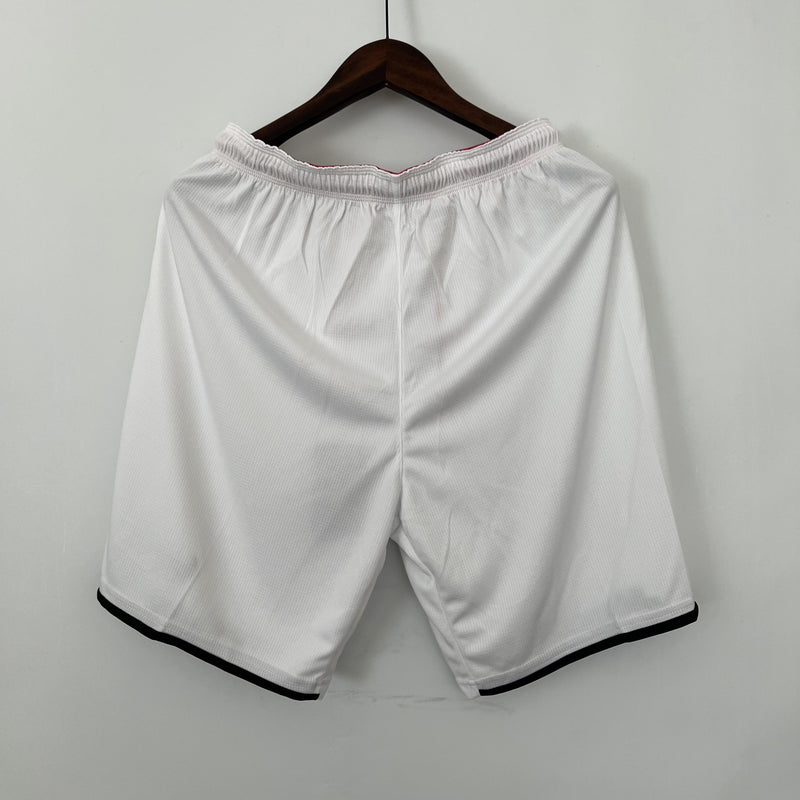 Short Retrô Manchester United 2007/2008 I Home - Branco - Nike