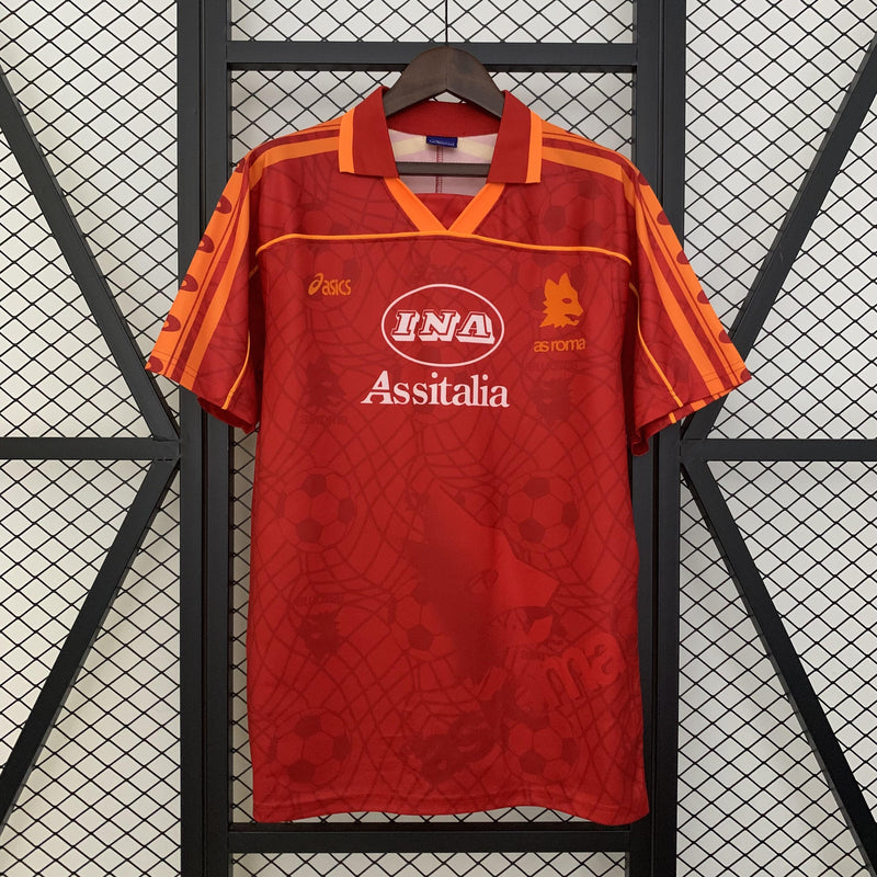 Camisa Retrô Roma 1995/1996 I Home - Asics
