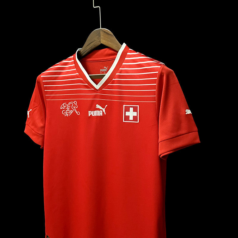 Camisa Suíça 2022 I Home - Torcedor