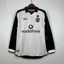 Camisa Retrô Manchester United 2001/2002 Dupla Face - Manga Longa Umbro
