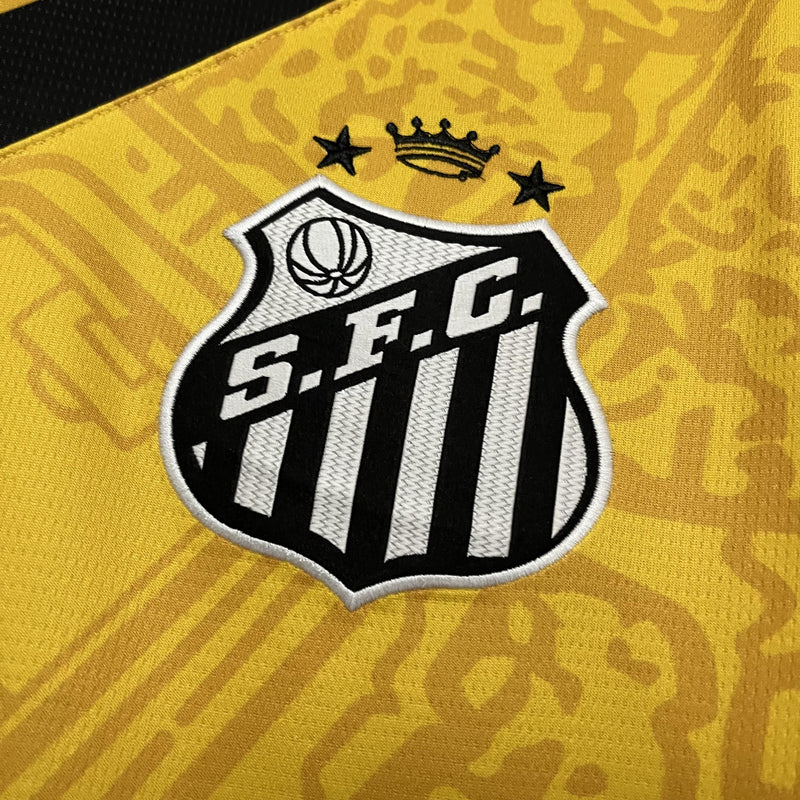 Camisa Santos 2024/25 III Third - Torcedor - Amarela